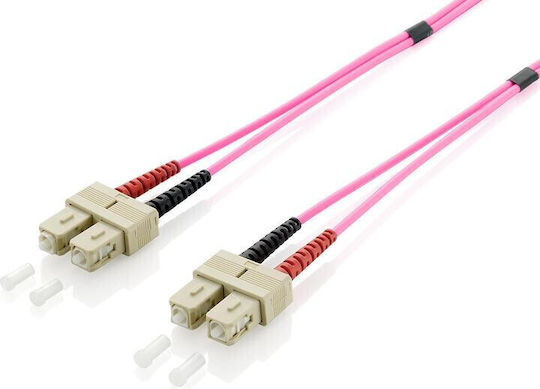 Microconnect Optical Fiber Cable SC/UPC-SC/UPC 1m Turquoise