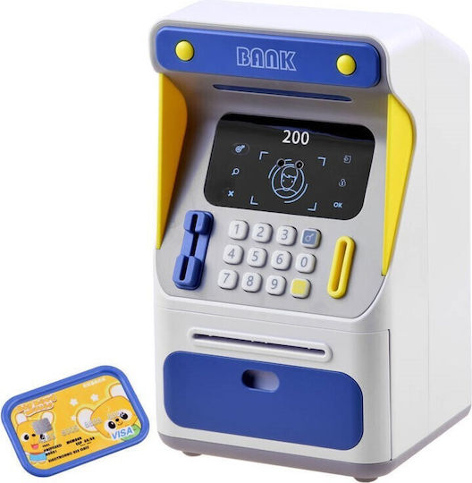 Mini ATM Money Box with Face Recognition Electronic Lock Banknotes Coins