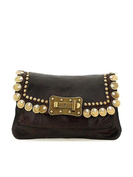 Campomaggi Leder Damen Handtasche Schulter Braun