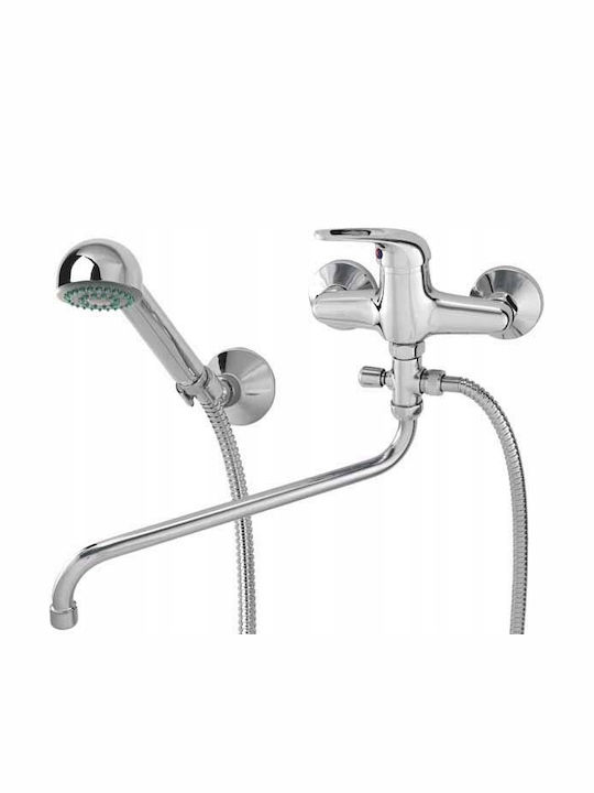 Diamond Mischung Badewanne Komplettes Set Silber
