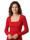 Damen Pullover Rot