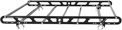 Rafturi De Acoperiș Auto Hermes Ekals300 Oțel Negru 130cm X 125cm Curele Gs2