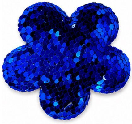 Magnetic Blue Tie-Back