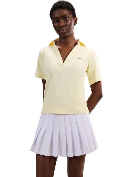 Ellesse Women's Polo Blouse Light Yellow