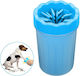 Reinigung der Füße Hund Container Blau 10cm Silikonfasern Oem