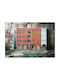 iLovePrints Gemälde Bunte Urbane Architektur 150x100