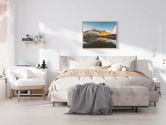 Mountain Reflection Painting 120x80