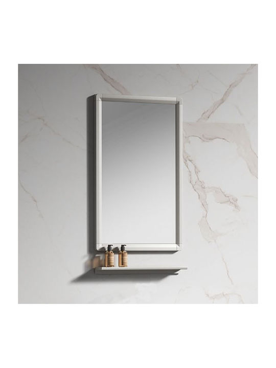 Martin Thaleia Bathroom Mirror 40x65cm Silver