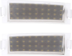 Hyundai I30 Coupe Kia Pro Ceed 2-door Led License Plate Lights 2 Pcs Set