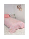 Naf Naf Kids Single Quilt Set with Pillowcase Hello Pink 160x240cm
