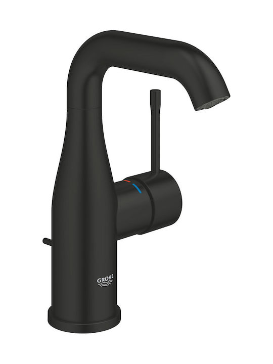 Grohe Essence Αναμεικτική Μπαταρία Νιπτήρα Μαύρη