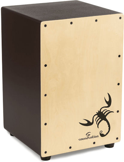 Soundsation Scaj05sc Cajon Snare Tattoo Scorpio