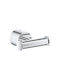 Grohe Atrio Double Bathroom Hook With Screws Silver