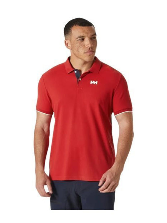 Helly Hansen Ocean Polo 2.0 Polo Μπλούζα Κόκκινη