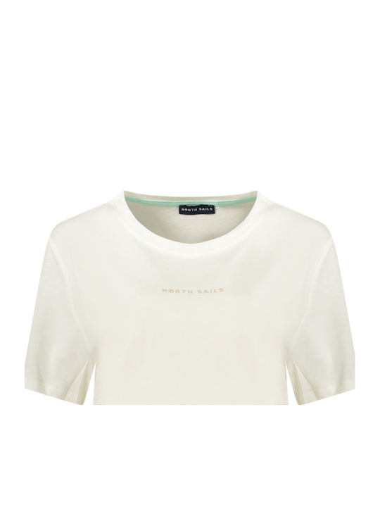 North Sails Women's Cotton Short Sleeve White B...