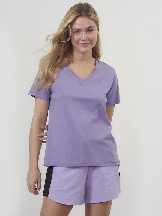 Admiral Women's Purple T-shirt