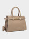 Leder Damen Handtasche Beiges