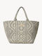 Leather Women's Tote Handbag Black