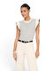 Women's Cotton White Blouse