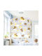 Ango Baby Teddy Einfaches Licht Kinderzimmer-Deckenleuchte Kremasto aus Kunststoff 15W mit E27 Fassung Blau 25cm