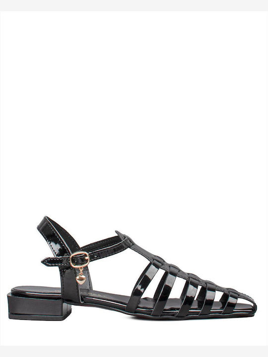 Wall Street Sandale Casual Damă Negre
