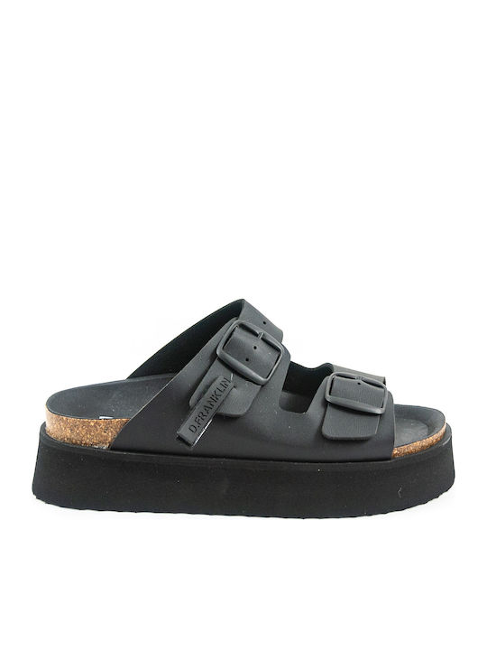 Vibe Sandale Anatomice Damă Negre