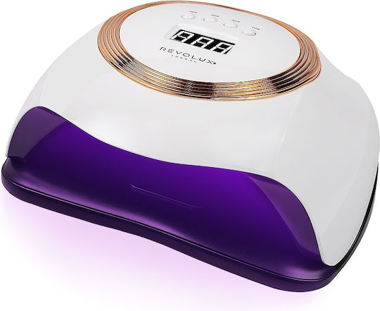 Lampă Unghii Uv Led 120w Crownéclat Revolux London Albă
