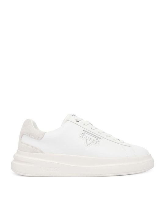 Guess Ανδρικά Ανατομικά Chunky Sneakers Λευκό
