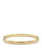 Kiriakos Gofas Women's Handcuff Bracelet Gold Plated Silver 6cm