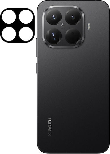 Set 2 Protectoare din Sticlă Temperată pentru Lentilă Cameră Bizon Compatibil Xiaomi 15t Pro Negru