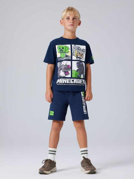 Name It Kids Blouse Blue Cotton