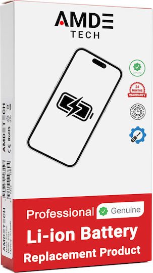 Genuine Amdetech Iphone 14 Battery A2649 A2881 A2882 A2883 A2884 Original Grade Apple Diagnostics Compatible