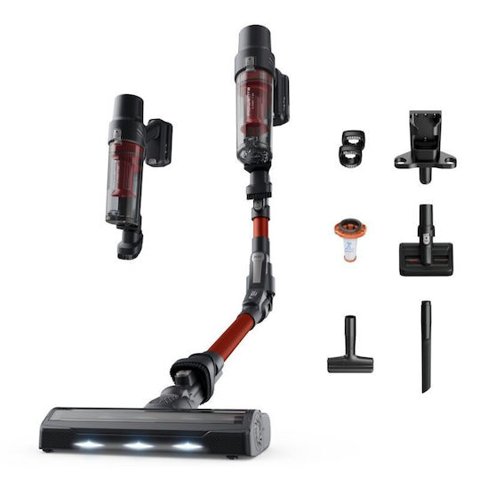 Rowenta X-Pert 7.60 Rechargeable 2 in 1 Stick & Handheld Vacuum 18V Red