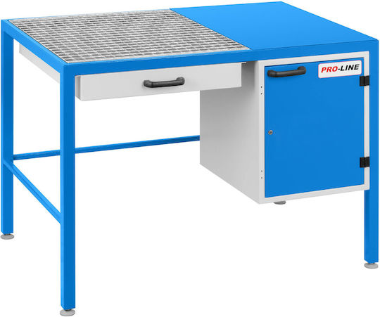 Masa de Lucru Pro-line pentru Șlefuire cu Sertar pentru Praf și Dulap 1180x780x850mm