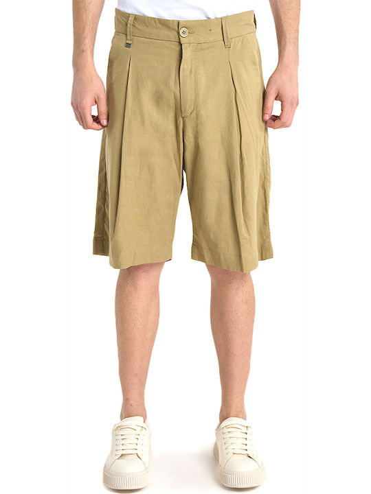 Royal Denim Men's Denim Shorts Beige