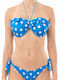Strapless Bikini Top Γαλαζιο