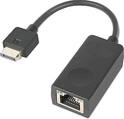 Lenovo FRU01YU027 DisplayPort männlich zu Ethernet weiblich