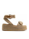 Women's Tabac Brown Summer Platforms