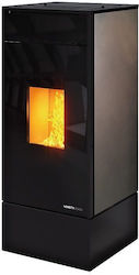 Moretti Kubic Pelletöfen Luftheizung / Luftkanalverbindung 12.7kW Graues