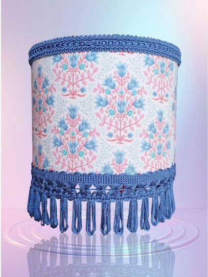 Oxygen Ethnic Tribal Κρεμαστό Φωτιστικό Μπλε με Ντουί E27 35x20εκ.
