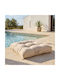 Ravelia Μαξιλάρα Δαπέδου Beige 60x60εκ.