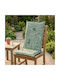 Ravelia Waterproof Garden Chair Cushion with Backrest Arbol 50x120cm