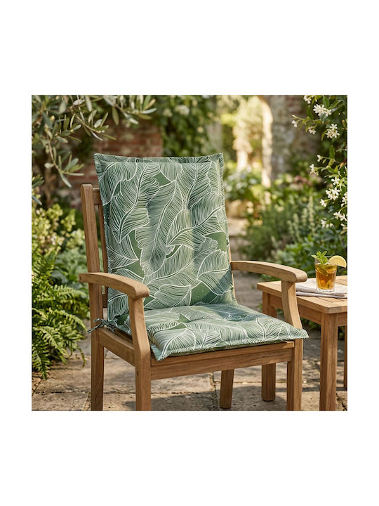 Ravelia Waterproof Garden Chair Cushion with Backrest Sole Arbol 50x105cm