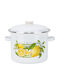 Novomoskovsk Lemon Oală Adâncă Din Oțel Inoxidabil 3l /