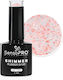 Shimmer Rubber Base Sensopro Milano #40 Spotlig...