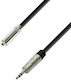Adam Hall 4star Series Cable 6.3mm male - 6.3mm male 6m K4BYW0600