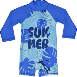 Stamion Kids Swimwear One-Piece Light Blue