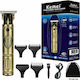 Kemei Rechargeable Hair Clipper Gold KM-700B
