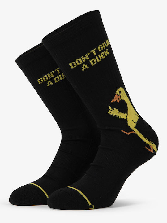 Bee. Unusual. Don't Give A Duck Men's Socks Black