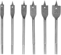 Pasco Set 6 Spade Bits for Wood Pasco Set 6 Spade Bits for Wood